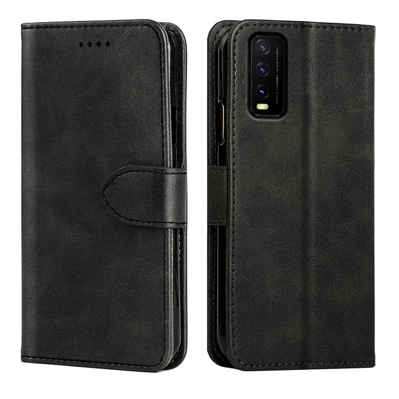 

Case For VIVO Y20 Cover Flip Leather Wallet Magnetic Protective Stand Phone Bag For VIVO Y20i Y20S VIVO IQOO U1X Case
