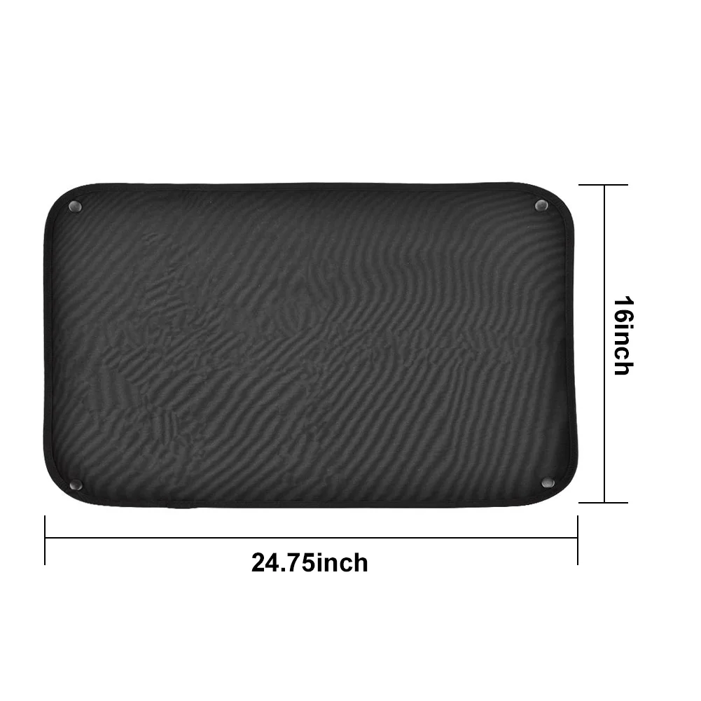 

Wholesale RV Door Window Shade Privacy Window Covering Heat Insulation Shield UV Protection 16x24.75" Camper Door Window Cover
