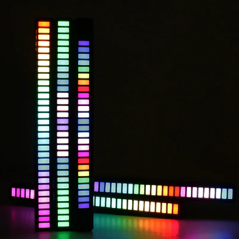 Светодиодная лента с управлением звуком разноцветный светильник RGB