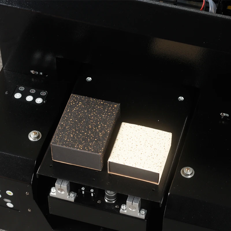 УФ-принтер формата А4 новая модернизация крафт-бумага картон коробка Подарочная