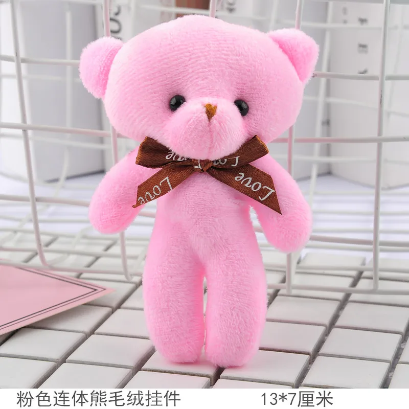 

Teddy Bear Stuffed Plush Toys Cute Dress Rabbit Pendant Dolls Gifts Birthday Wedding Party Decor