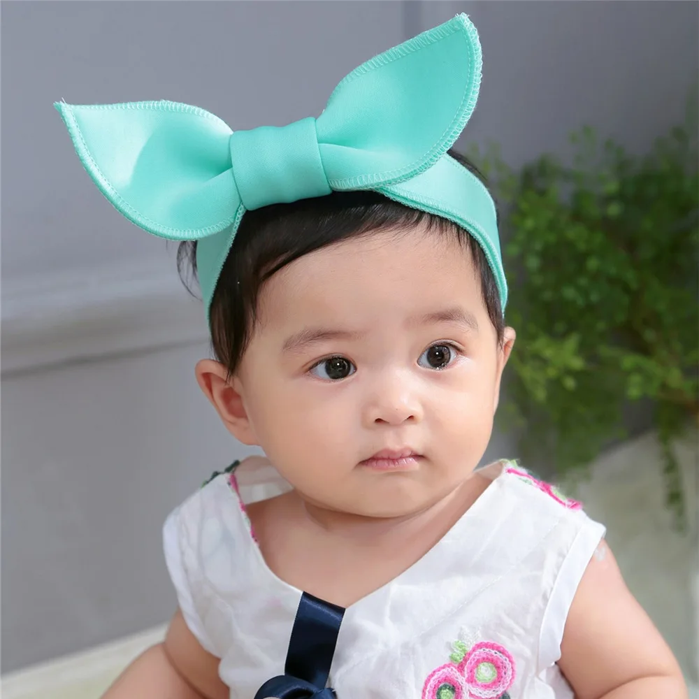

2020 New Fashion Baby Headband Boy Girl Bow Hairband Baby Girl Head Wrap Knotted Hair Accessories Headband