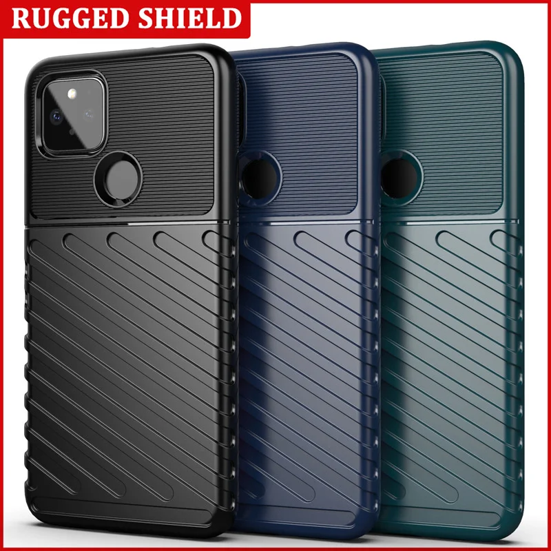 

Suitable for Google pixel 5A mobile phone case pixel 6pro protective case thunder TPU silicone soft case