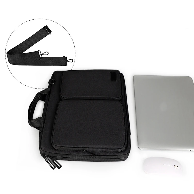 

360 Protective Laptop Shoulder Bag Waterproof Notebook Laptop Bag for Air Pro Messenger Briefcase