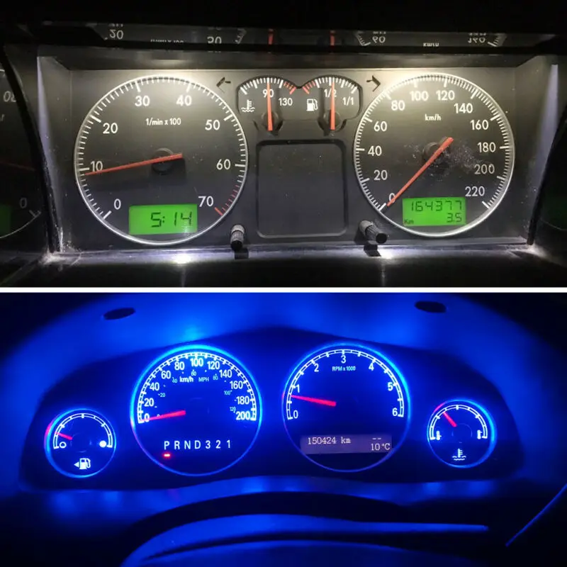 

Wedge Car Ultra White Bulbs Dash Cluster Gauge 3030 SMD LED High Quality