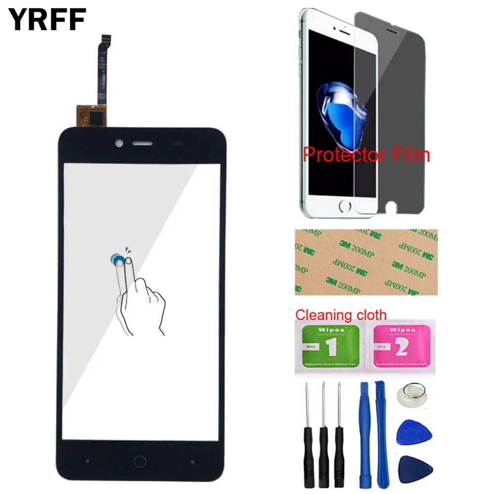 Mobile Touch Screen Panle For Highscreen Easy L Digitizer Panel Front Glass Sensor Lens Tools Protector Film | Мобильные телефоны и