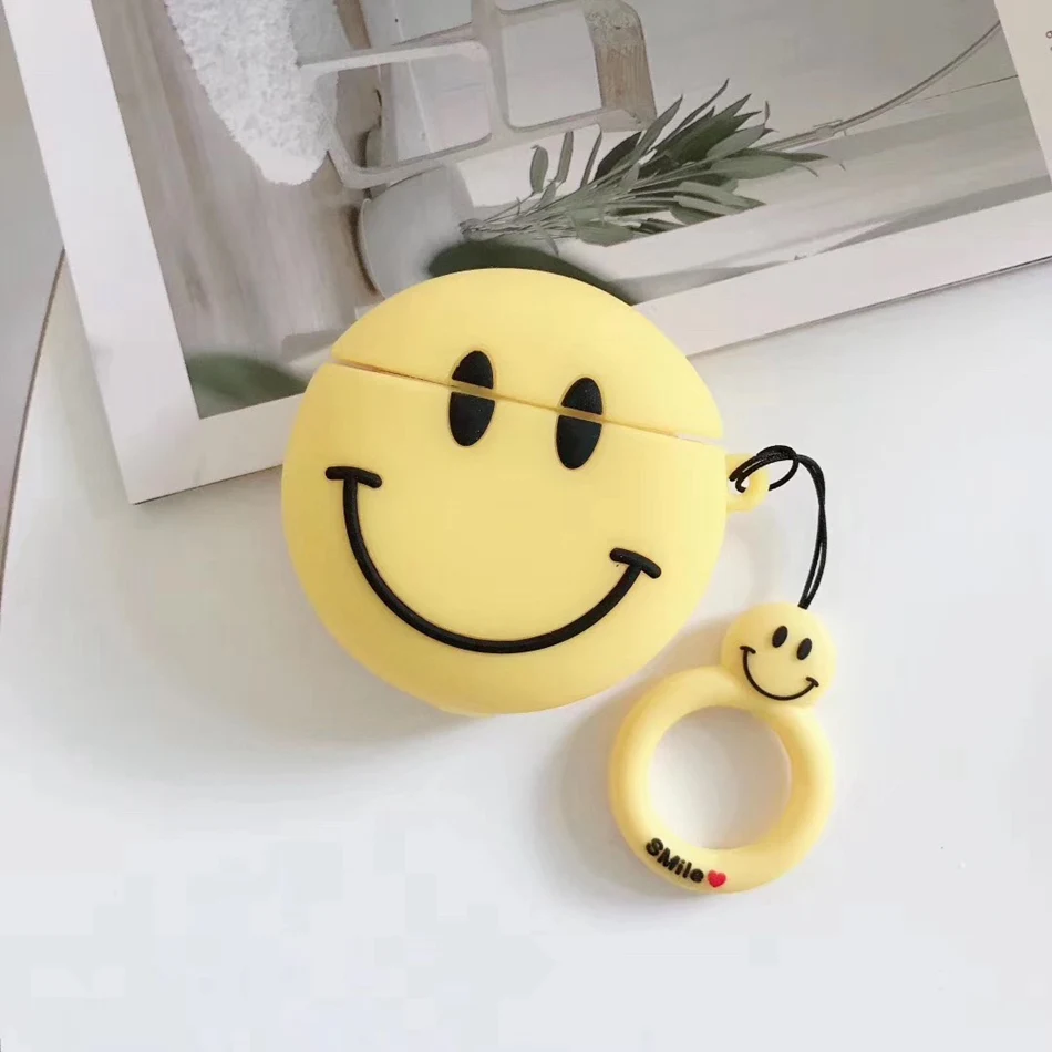 383E 3D чехол для наушников Airpods чехол силиконовый милый чехол с изображением животного для Airpods 2 Чехол японские суши куколные столовые принадлежности крышка с брелком - Цвет: 383E