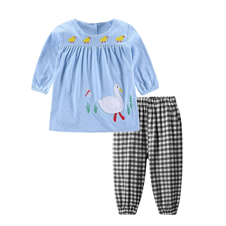 

Осень 2021, детская одежда, весенняя одежда для маленьких девочек, костюм CE, наряд, костюм, детский спортивный костюм, футболка + штаны, комплекты одежды