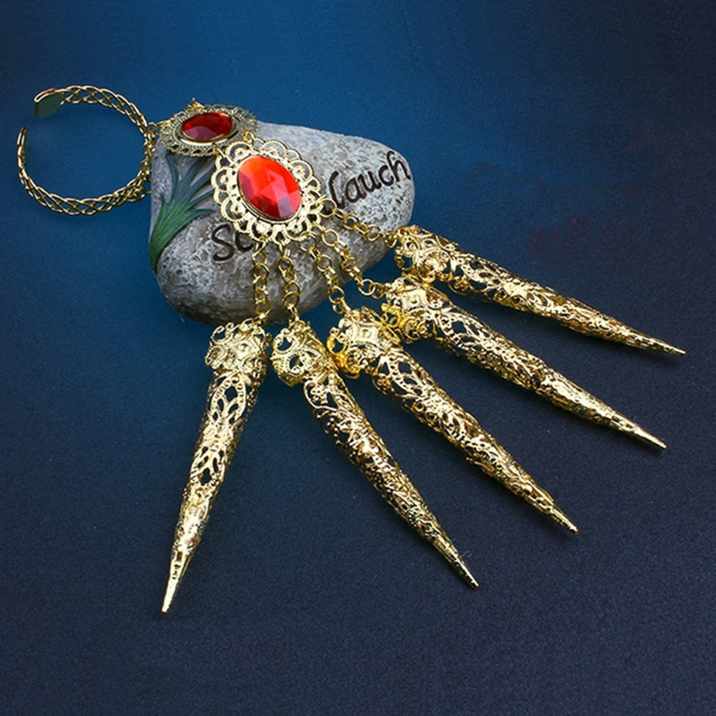 

Ювелирные изделия для наращивания изделий USHINE P52 для индийского танца живота удлиненный браслет для ногтей аксессуары для ногтей женские н...