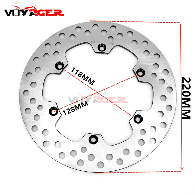 Комплект ротора тормозного диска переднего и заднего тормоза мотоцикла для Suzuki
