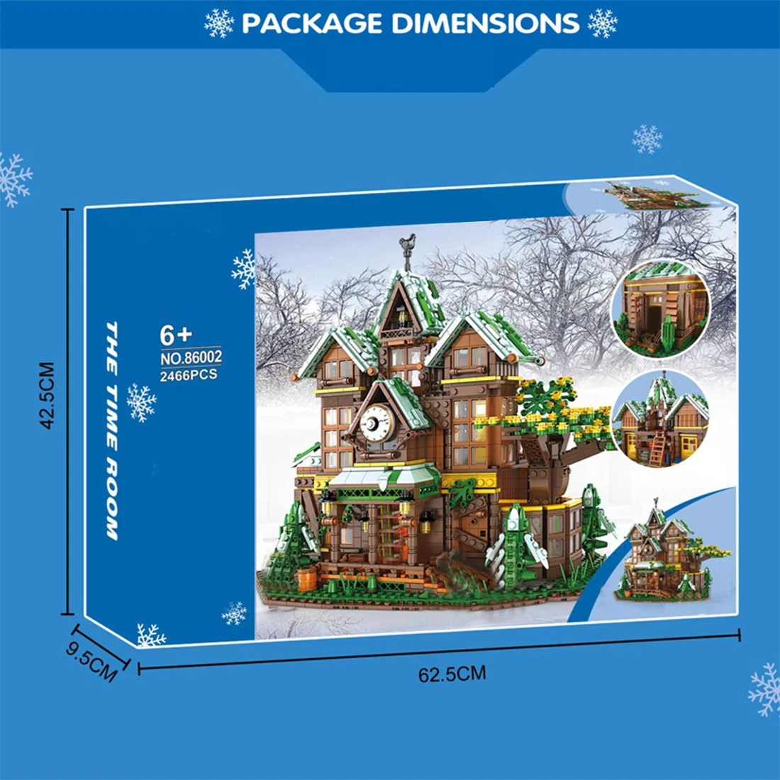 

2466Pcs Tree House Building Blocks The Time Room Brick DIY Educational Stem Toy block assembly toys for kids gifts
