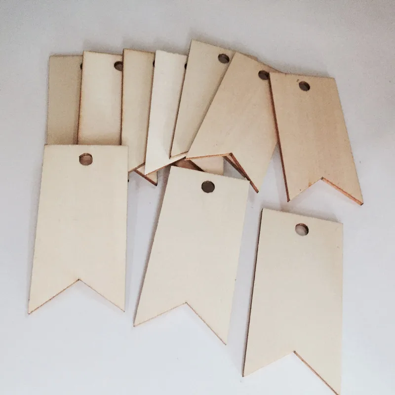 10 шт. деревянные подарочные этикетки с джутовыми веревками | Дом и сад