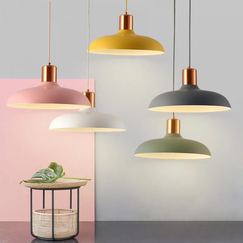 Современные скандинавские подвесные светильники Ambit Дания цветные Macaron