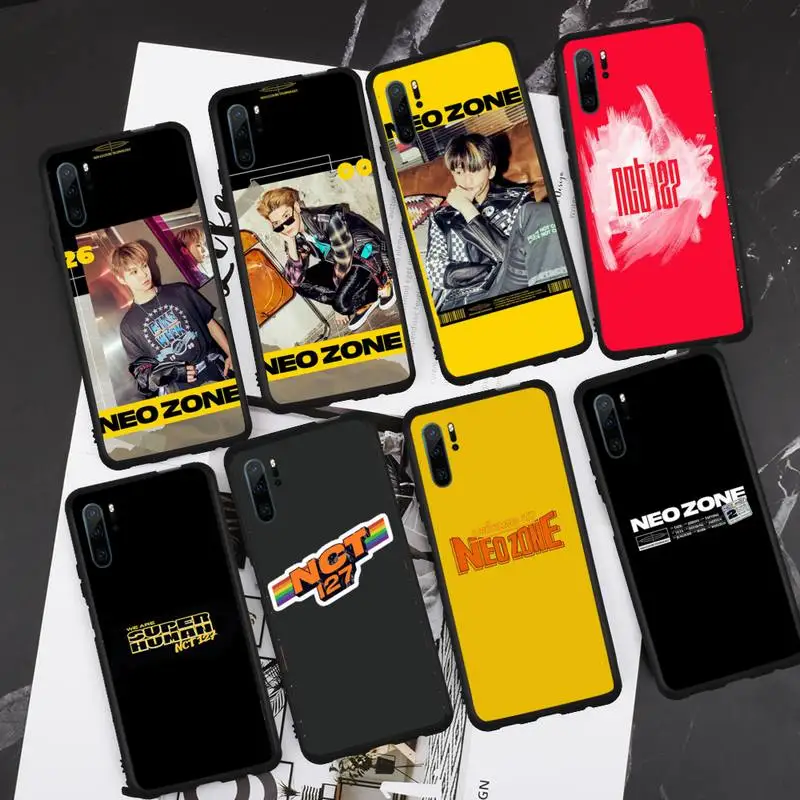 

fashion logo k-kpop NCT 127 Neo Zone Phone Case For Huawei honor Mate P 9 10 20 30 40 Pro 10i 7 8 a x Lite nova 5t Funda Cover