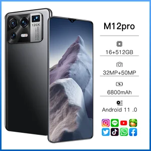 xiao m12 pro global version qualcomm 888 16gb 512gb6800mah 5g 6 7 inch mobile phone 10 core cellphone 4g lte smartphone network free global shipping