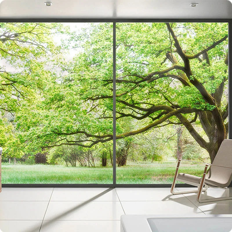Матовая пленка на окна для спальни балкона раздвижная дверь стеклянная наклейка