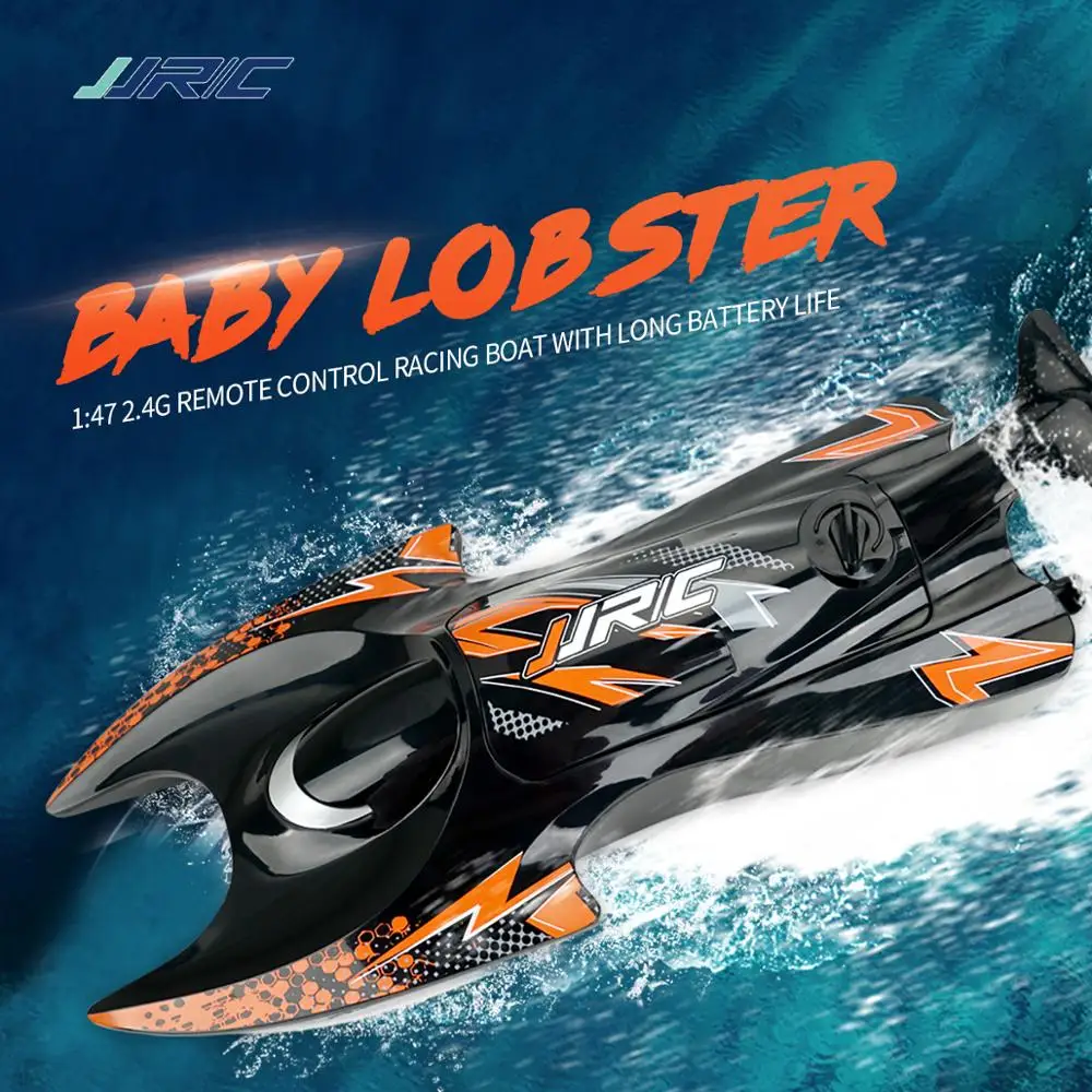 Hipac JJRC S6 1/47 2 4G радиоуправляемая лодка 20 минут 50 м с дистанционным управлением