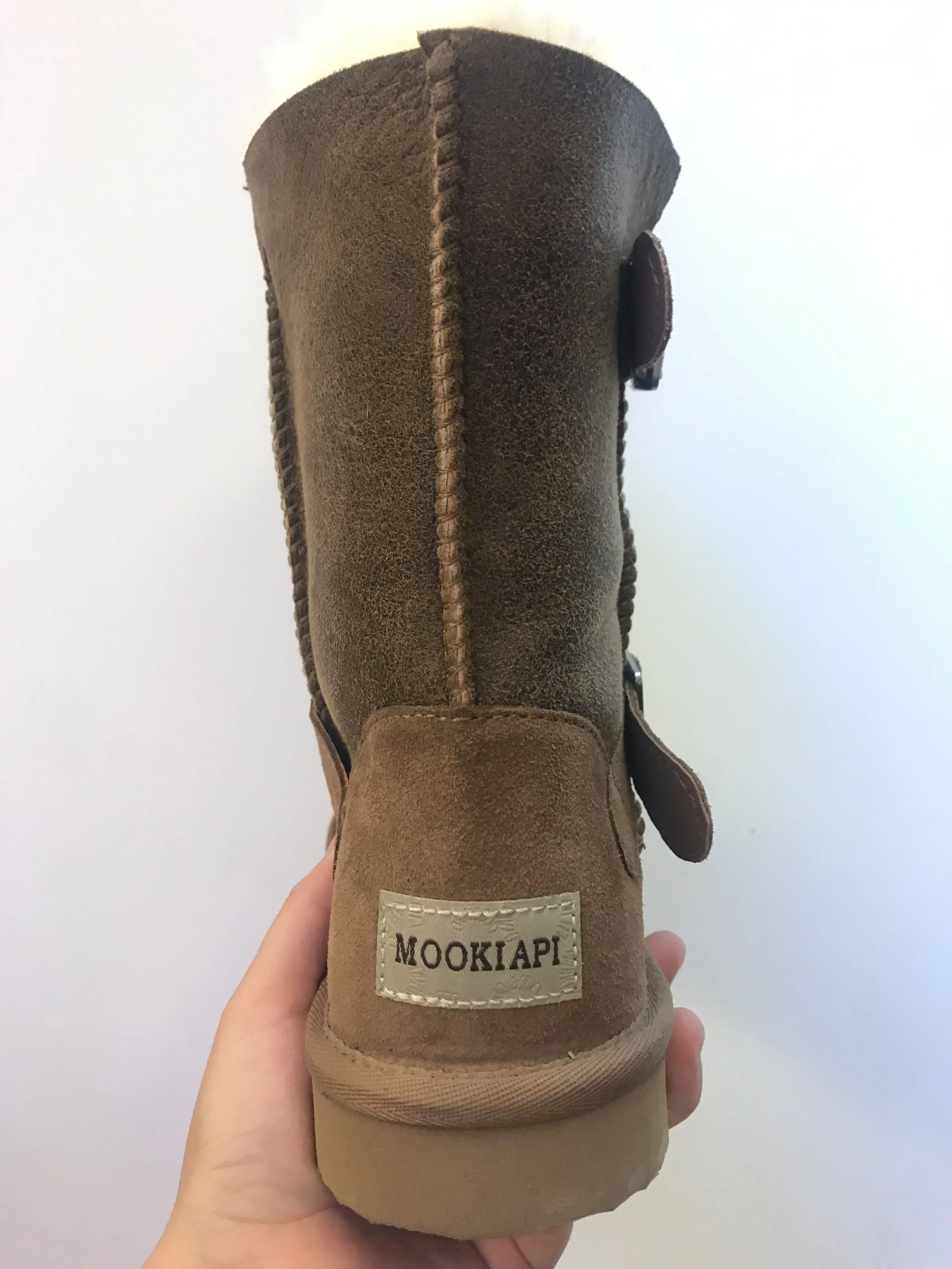 Новинка 2019 лидер продаж зимние сапоги из овчины и натурального меха 100% шерсть