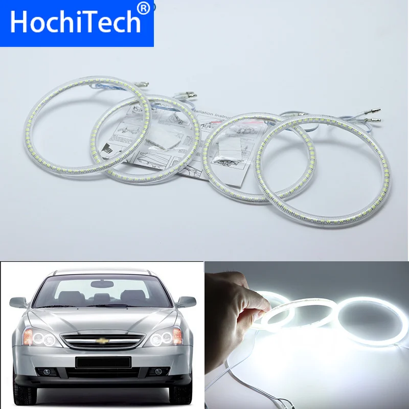 

Ультра яркий SMD белый светодиодный ангельские глазки halo ring kit дневной ходовой светильник DRL Для Chevrolet Chevy Epica Magnus 2000-2005