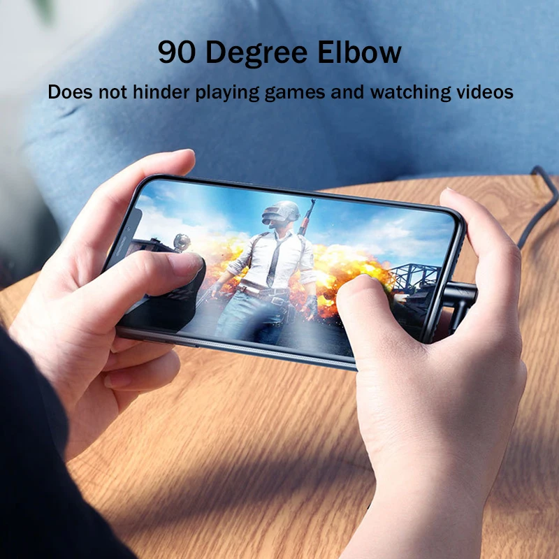 Кабель Micro USB 90 градусов для быстрой зарядки и синхронизации данных кабель Samsung s7