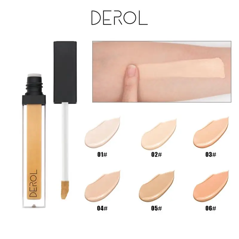 

Liquid Silky Flawless Concealer Fine Power Transparent Makeup Effect Natural Blemish Concealing Repaing And Brightening