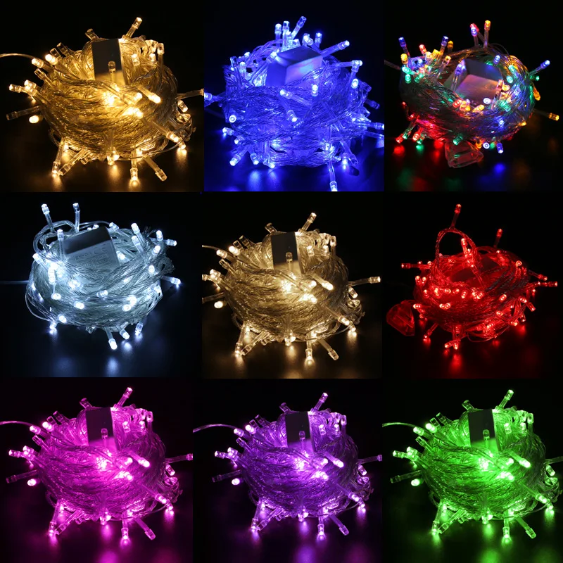 

10M Led String Lights Christmas Lights Christmas Decorations for Home luces Led Decoration Lights luces de navidad 2020