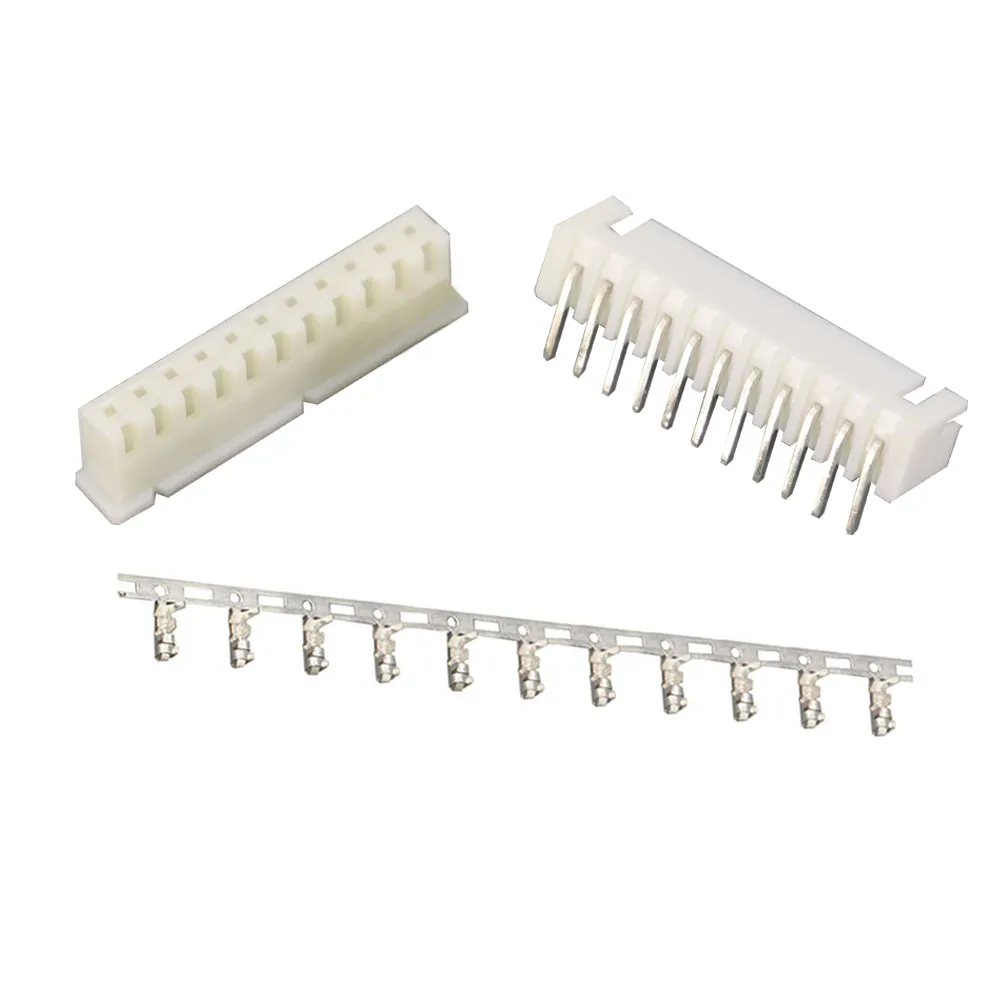 

XH2.54-11P 11Pin Curved needle spacing 2.54mm connectors Male and Female Plug + terminals