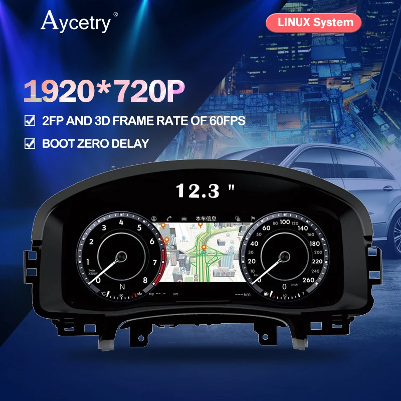 Автомобильная панель для Volkswagen VW Golf 7 Golf7 MK7 GTI сменная приборной панели