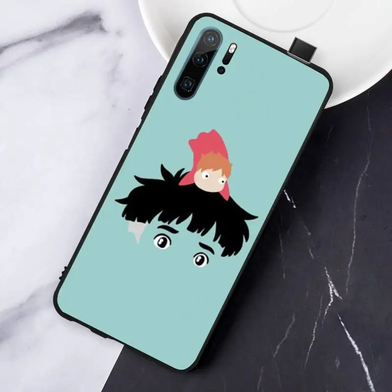 

Ponyo on the Cliff anime Studio Ghibli high quality Phone Case For Huawei honor Mate P 10 20 30 40 Pro 10i 9 10 20 8 x Lite