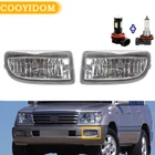 Передний бампер туман светильник головной светильник тумана светильник s противотуманные фары бампер светильник s для Toyota Land Cruiser 100 LC100 1998-2007 светодиодный фар дальнего света