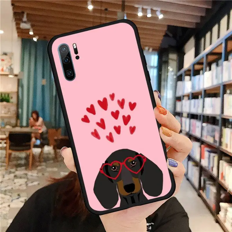 

Dachshund dog Phone Case For Huawei Honor 7C 7A 8X 8A 9 10 10i Lite 20 NOVA 3i 3e