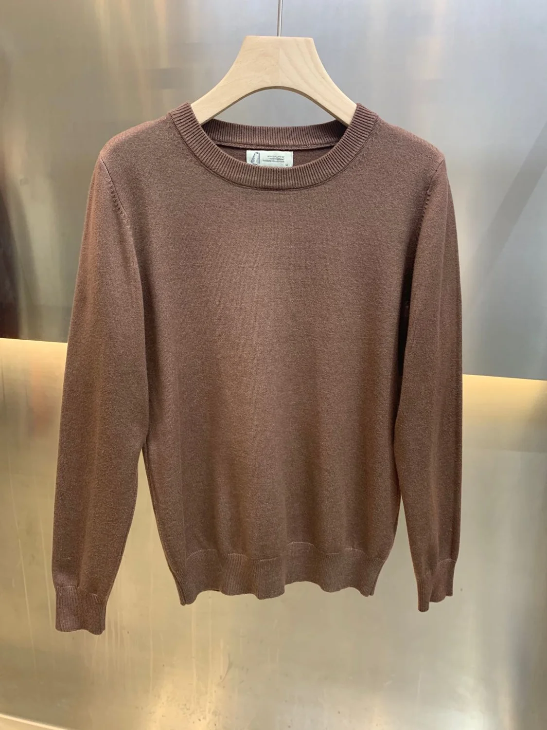 

2021 new fashion brand sweater men's pullover high collar slim knit sweater autumn Korean style leisure