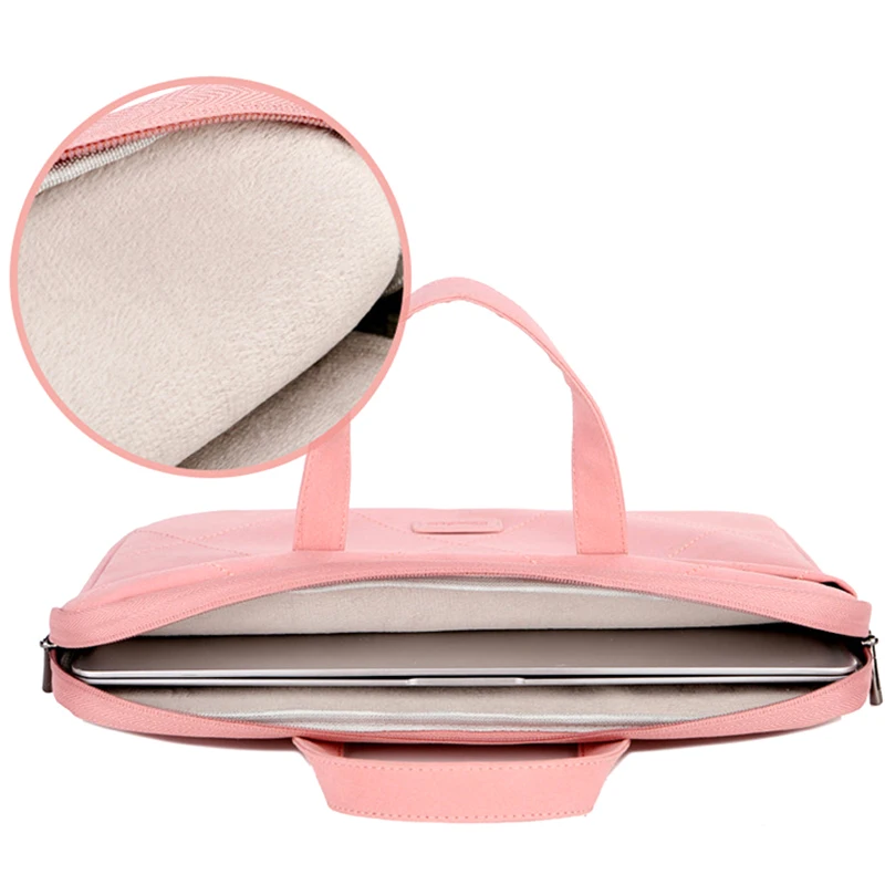 Laptop Bag 11 13.3 15.6 14 inch Notebook Sleeve For Macbook Air Pro 13 15 Computer Shoulder Handbag Briefcase Women | Компьютеры и