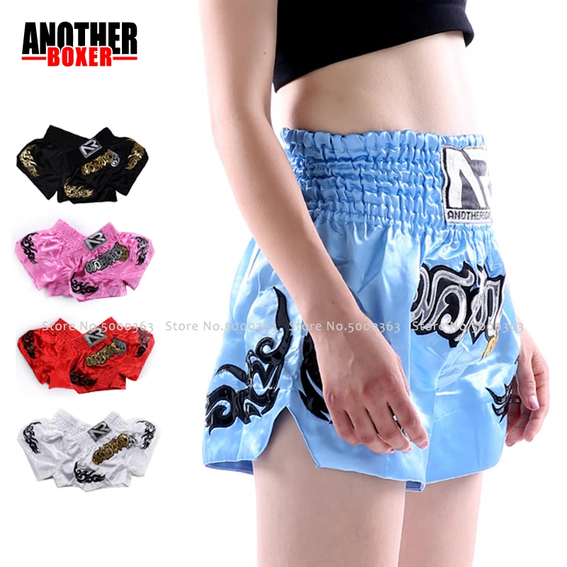 Женские шорты для кикбоксинга девочек и женщин ММА мужские спортивные штаны