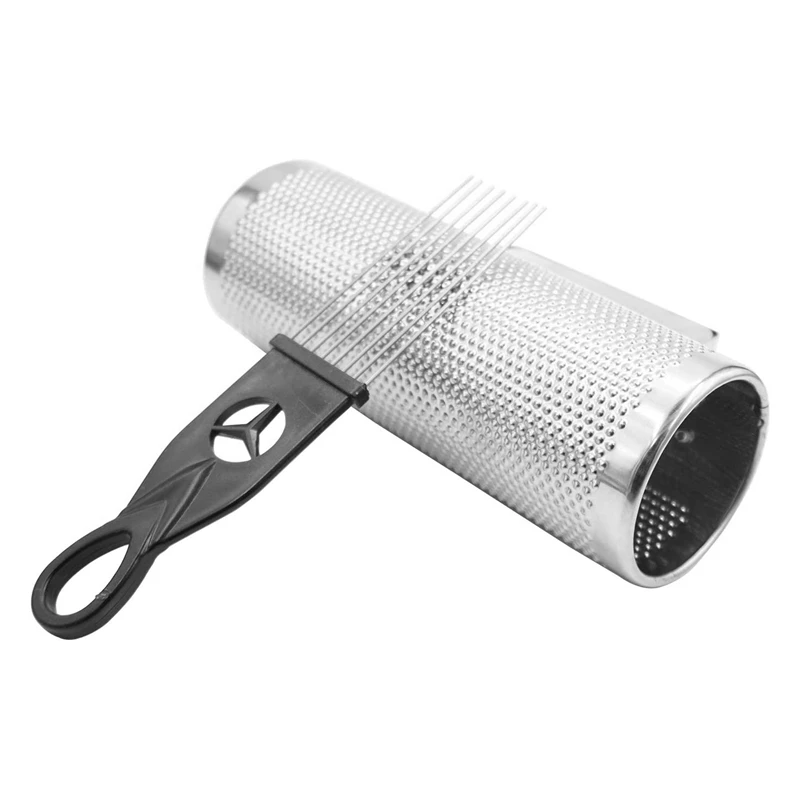 

Stainless Steel with Scraper Latin Percussion Instrument 5 x 12 inch Guiro with Scraper Instrument for Live Performance