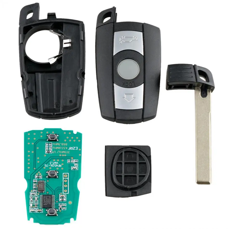 Дистанционный Автомобильный ключ для замены 315 МГц 3 кнопки дистанционный