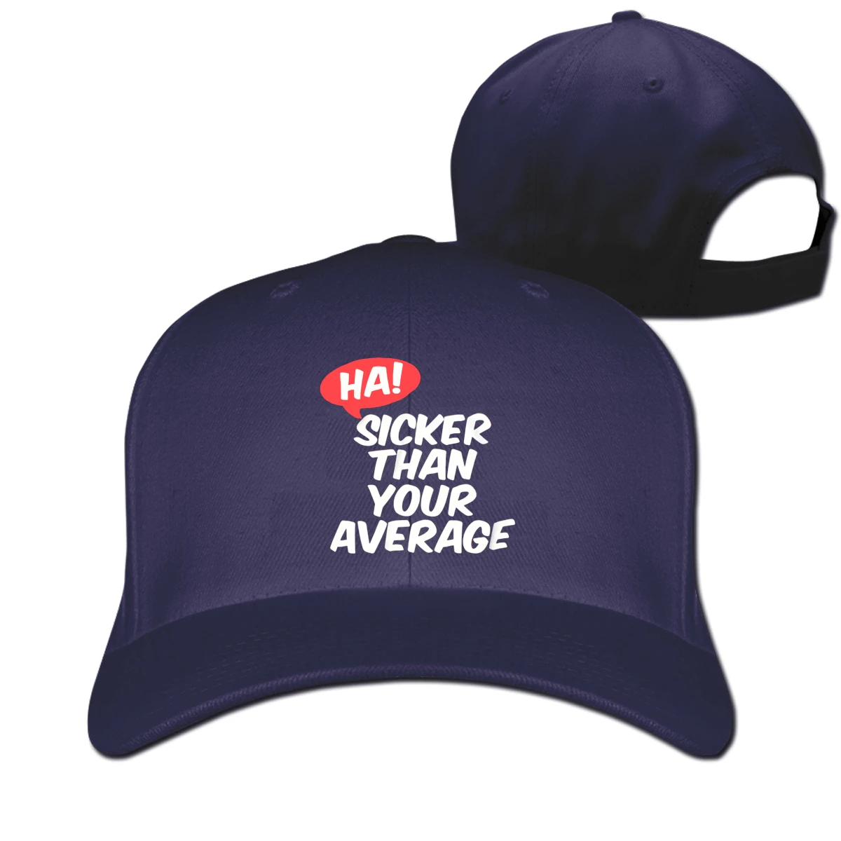 

SICKER THAN YOUR AVERAGE TT man womens Fashionable breathable Hip hop caps