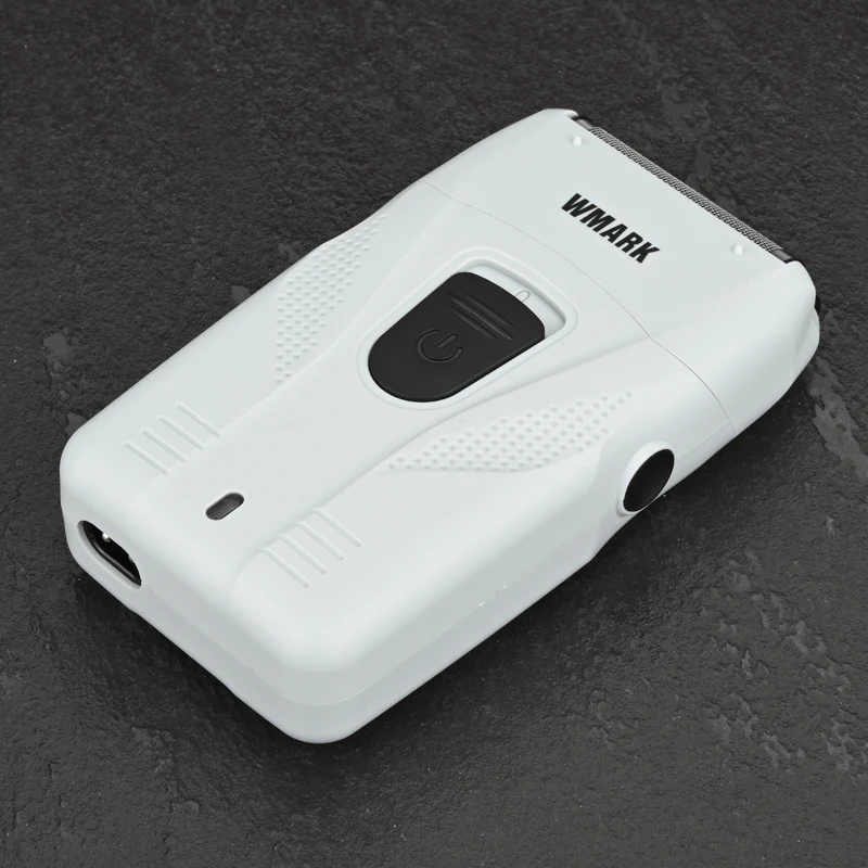 Прозрачная Бритва для парикмахера WMARK формирователь бритва бороды USB Золотого