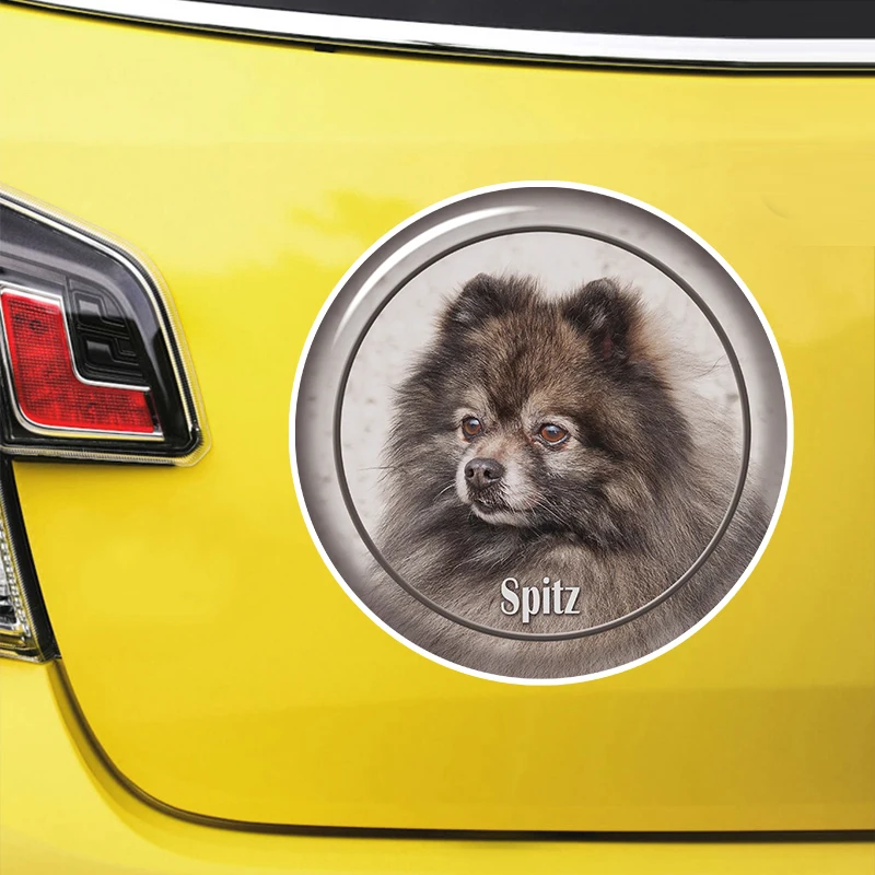 

Spitz Dog V4 Self-adhesive Decal Car Sticker Waterproof Auto Decors on Bumper Rear Window Laptop #S60965