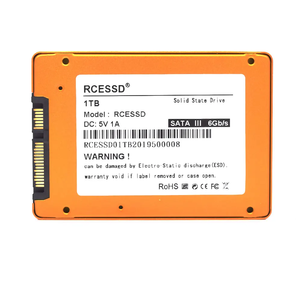 Твердотельный накопитель RCESSD SSD HDD 2 5 SATA3 120 ГБ SATA III 240 внутренний 480 960 7 мм для