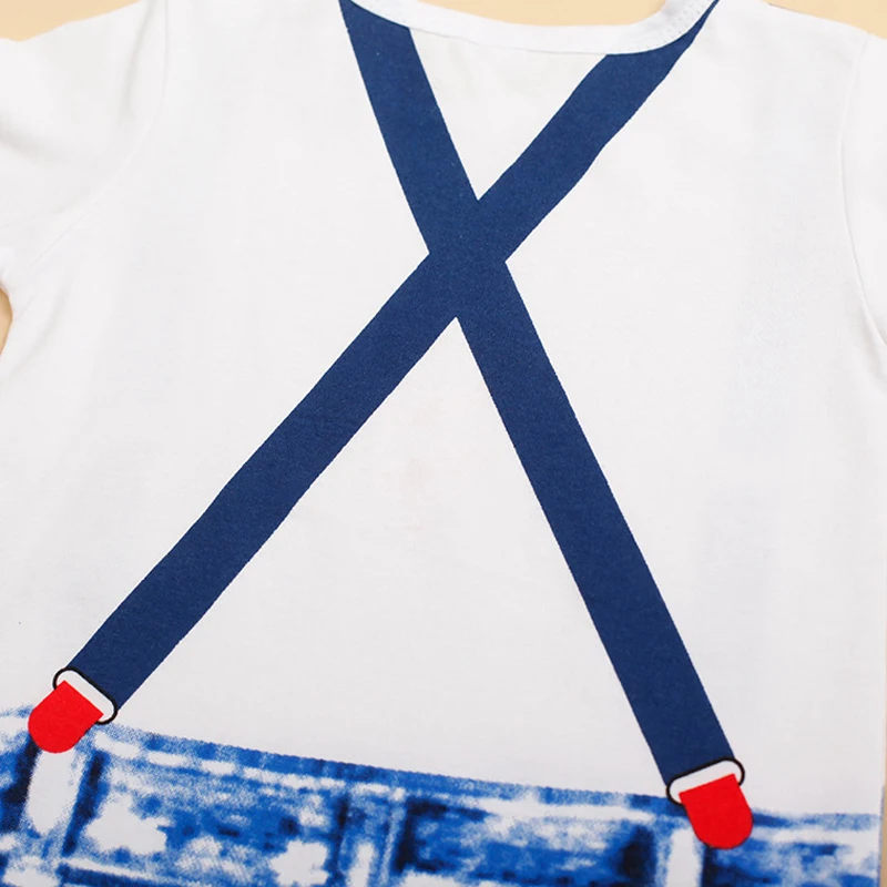 2019 горячая Распродажа крутые хлопковые комбинезоны для новорожденных мальчиков