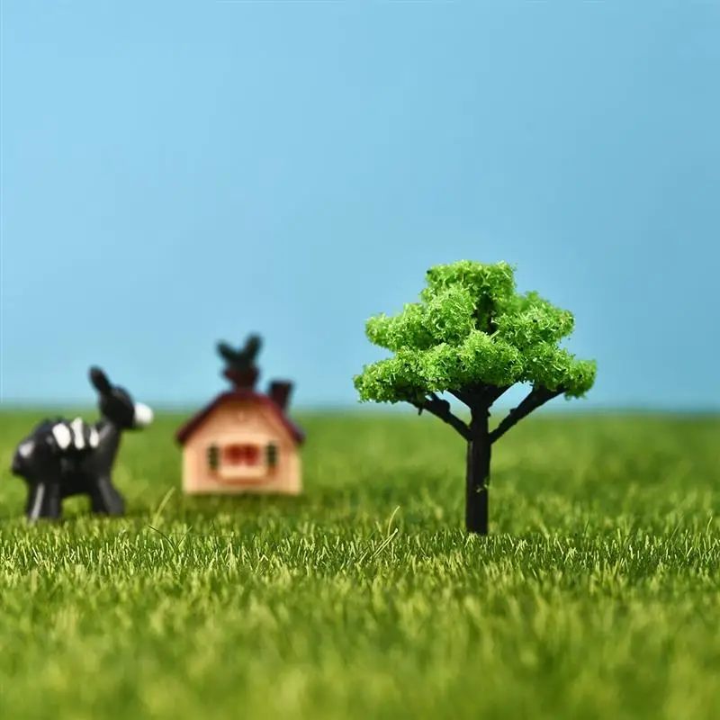 5 шт. мини дерево микро пейзаж сказочные садовые украшения держатель для стикера