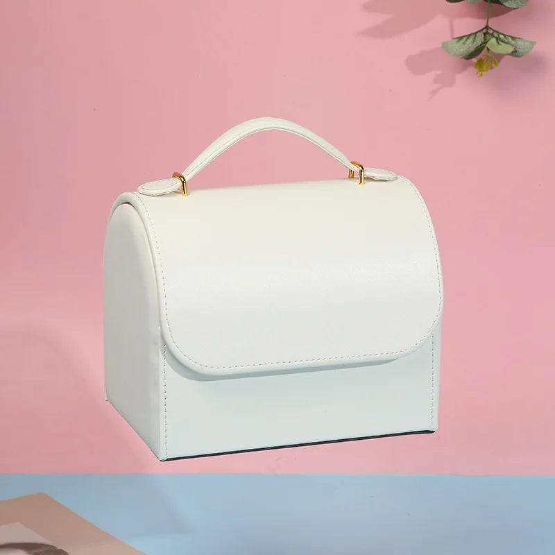 Простой ящик для хранения ювелирных изделий чехол сережек колец и ожерелий