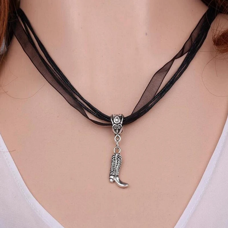 Винтажное серебряное ожерелье с кошкой бейсболка подвески из органзы массивное