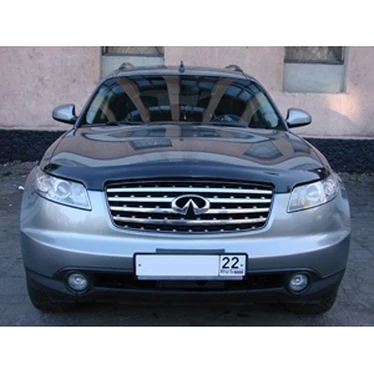 Дефлектор капота темный infiniti fx35/fx45 2003-2008 (инфинити fx qx70) | Автомобили и мотоциклы