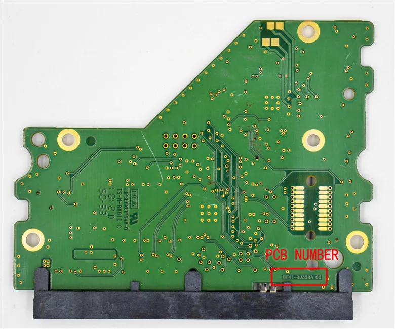 Печатная плата HE103SJ Samsung для настольного жесткого диска с номером: BF41-00359A F3_2D REV.01 R00