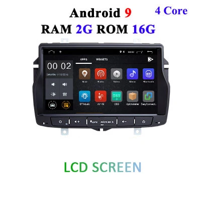 2G 16G LCD DSP ips для Lada vesta 4G 64G 8 core Android 9,0 автомобильный dvd gps Навигатор Радио мультимедийный плеер головное устройство стерео wifi FM AUX USB - Цвет: 2G 16G LCD