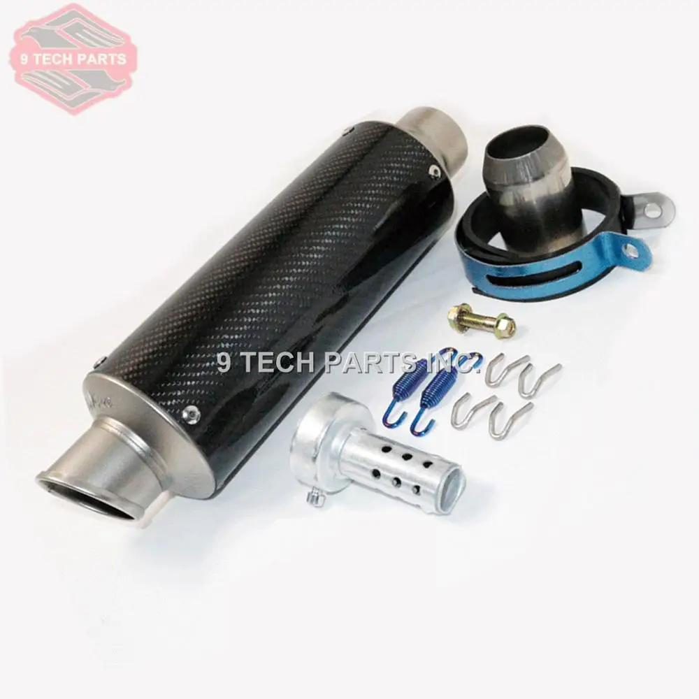 Универсальный Модифицированная выхлопная труба мотоцикла 51 мм глушитель из