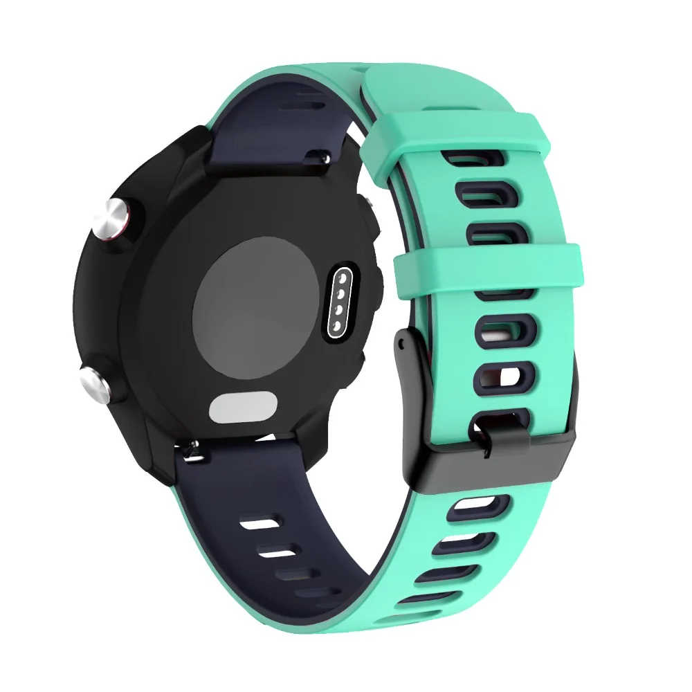 Ремешок силиконовый для смарт-часов Garmin Forerunner 245 645 мм музыкальный смарт-браслет