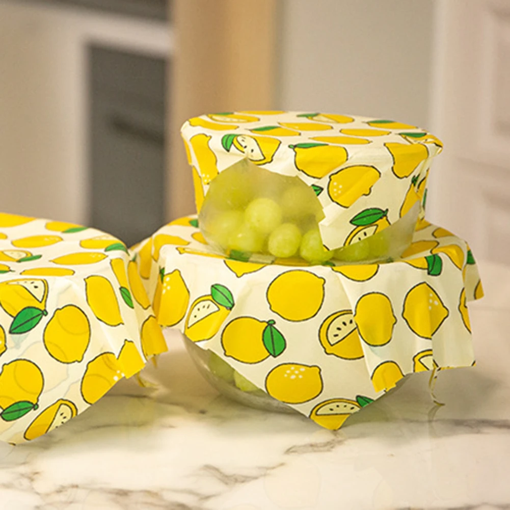 

Reusable, Natural Safe And Tasteless Food Packaging Paper Zero Waste Plastic-free And Environmentally Friendly 3-piece Set